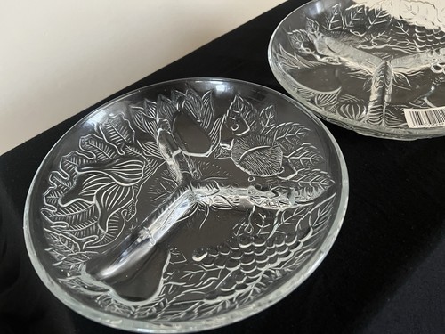 Section serving glass plate - section,