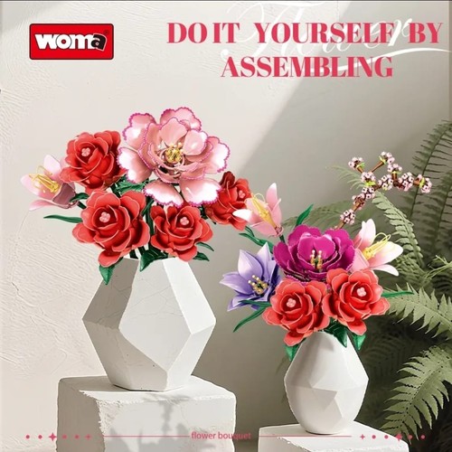 Woma flower bouquet - bouquet, building