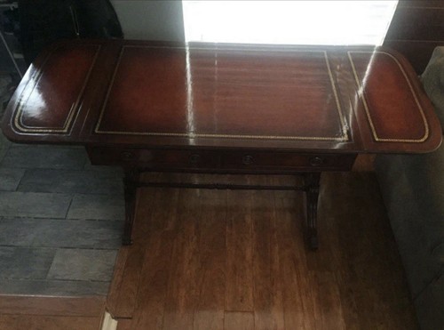 Antique regency mahogany - ,