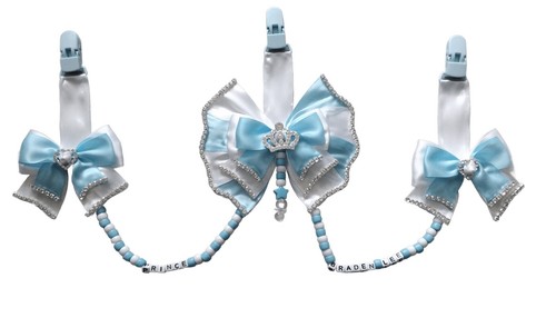 Personalised triple blue - triple,
