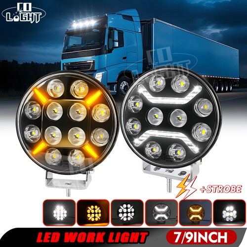 Round led light white - led, &