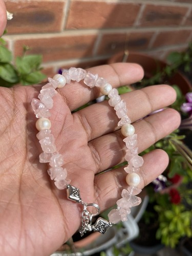 Rose quartz chip - quartz,