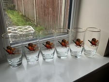 RARE 1970's Set Of 6 Dema Gold