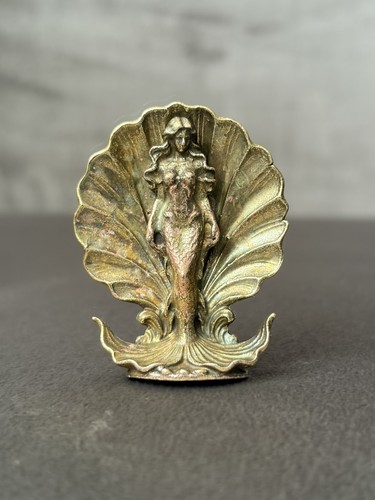 Solid brass mermaid - solid,