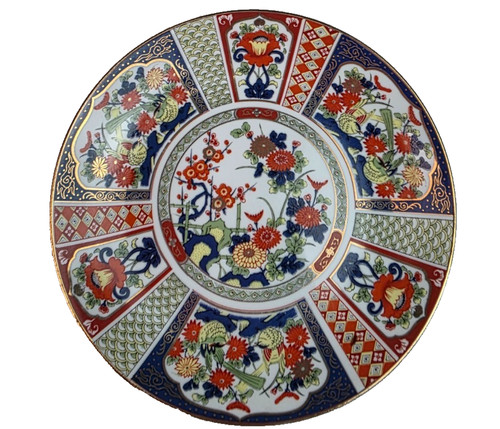 Japanese imari plate 20th - plate,