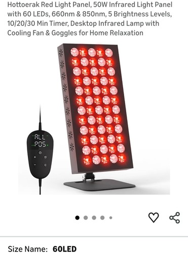 Led red light - light, panel