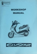 PEUGEOT ELYSTAR 50cc 125cc 150cc ORIGINAL WORKSHOP MANUAL
