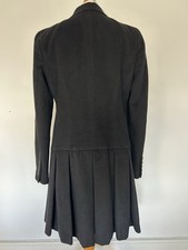 DKNY black Angora Wool Knee