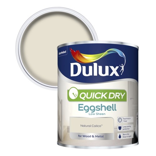 Dulux quick dry eggshell - quick, 750ml