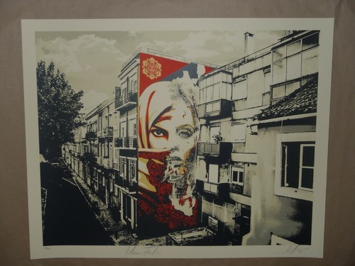 Shepard fairey vhils art - shepard,