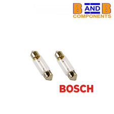 INTERIOR LIGHT LAMP BULB VW T1 BEETLE T2 BAY T25 GOLF MK1 x 2 BOSCH A1756