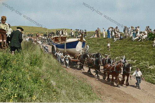 Iwc2391 brook lifeboat drawn - lifeboat,