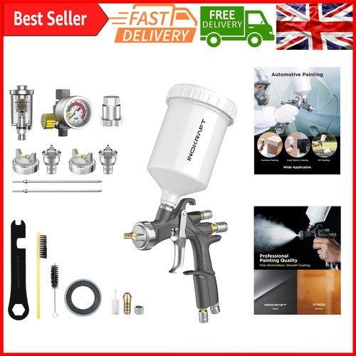 Lvlp air spray gun kit - air,