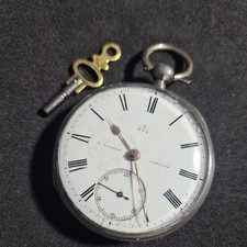 Antique Solid Silver Gents