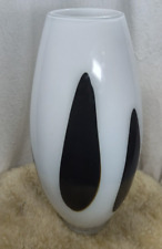 IKEA VASE HANDCRAFTED HAND BLOWN MODERN 14" GLASS VASE MADE IN POLAND - NICE!