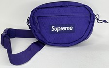 Supreme Waist Bag Purple FW18 side bag Fanny pack bum bag