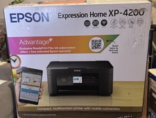 Epson Expression Home XP-4200 Wireless All-in-One Printer Opened &Tested-RRP-£89