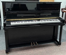 Kemble Conservatory Upright piano in Black high gloss