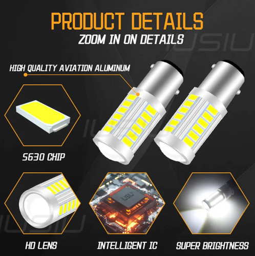 581 bau15s py21w led - 581,