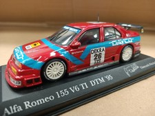 Minichamps 1/43 Alfa Romeo 155 V6 Ti DTM 1995 Team Alfa Corse 2 G Fisichella