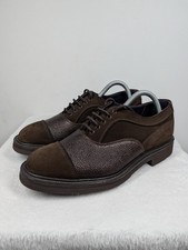 Tricker's Brown Suede & Scotch