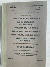 Land Rover, Military, User