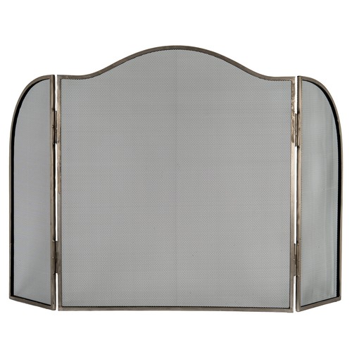 Antiqued silver large fire - silver,