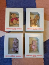 Hermann Original Winnie The Pooh, Limited Edition Boxed, Tigger, Piglet Eeyore