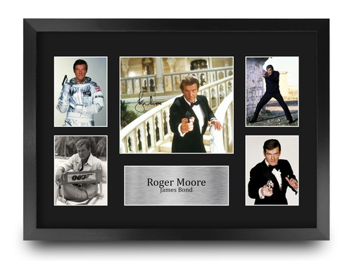 Roger moore signed james bond - roger,