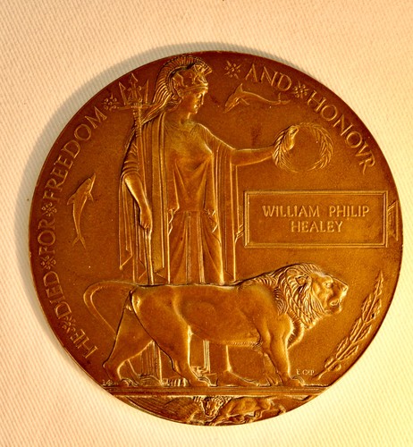 Ww1 memorial plaque - ww1, unique