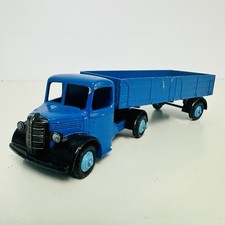 Vintage Dinky Toys Bedford Articulated Truck Restored Model In Blue