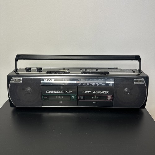 Vintage 80s sharp 268 - vintage, wq-268