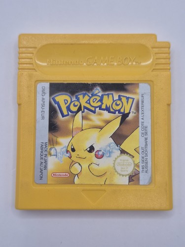 Genuine pokemon yellow - genuine,