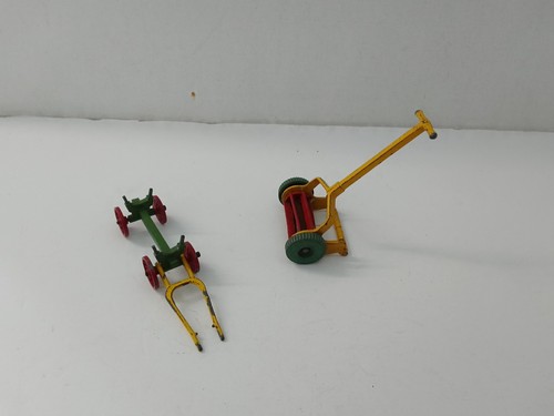 Vintage dinky lawnmower - dinky,