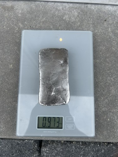 Pewter ingot english - kg,