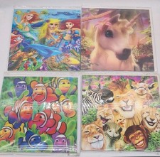 4x Kids Fun 3D Lenticular