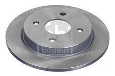 2x Febi Rear Solid Brake Discs