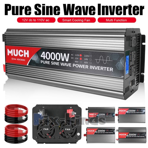 Pure sine wave inverter 3000w - pure,