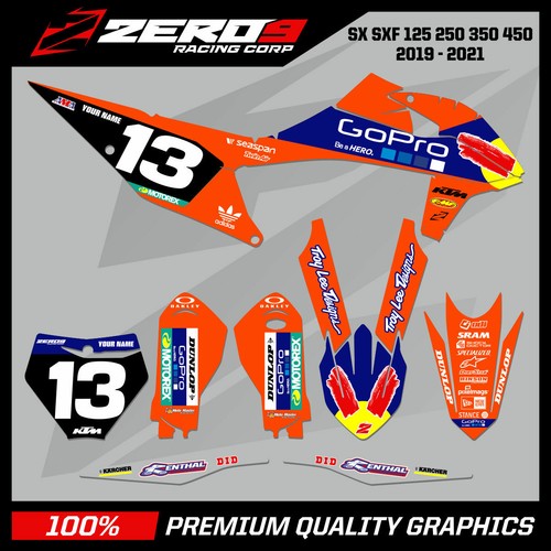 Custom graphics kit ktm - custom, sx
