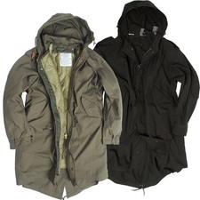 US Shell Parka M51 Lining GI Fishtail Field Parka Hooded Parka Jacket with Lining