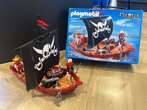 Boxed vintage playmobil pirate - vintage,