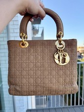 Vintage Dior Lady Dior Beige
