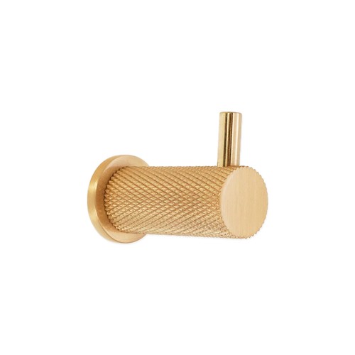 Coat hook knurled - coat, vintage