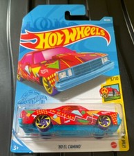 2021 Hot Wheels - 80 EL CAMINO 44/250 HW ART CARS 3/10 Long Card GRY33
