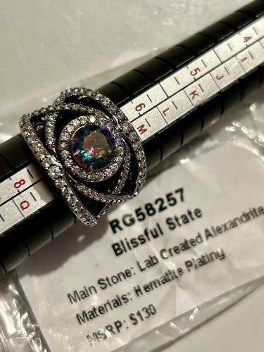Lab created alexandrite on - alexandrite,