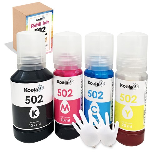 4pk koala 502 ink refill - 4pk,