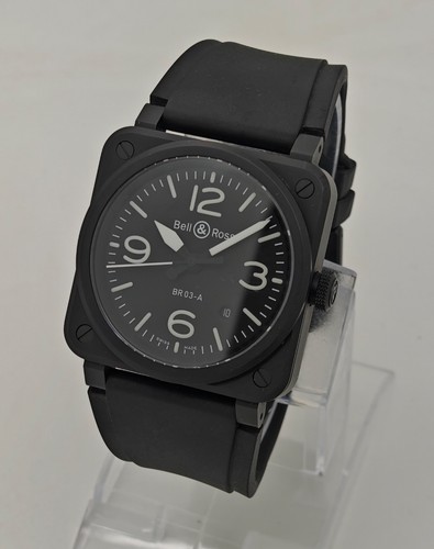Bell ross 03 41mm ceramic - ross,
