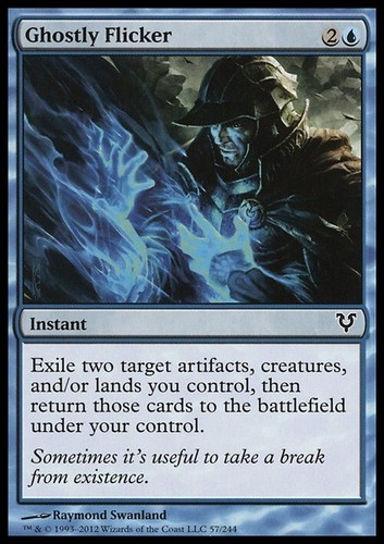 Ghostly flicker avacyn - flicker,