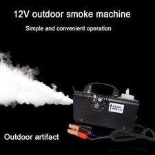 Portable Smoke Machine 12V Smoke Machine Low Voltage Car Car Sprayer Outdoor
