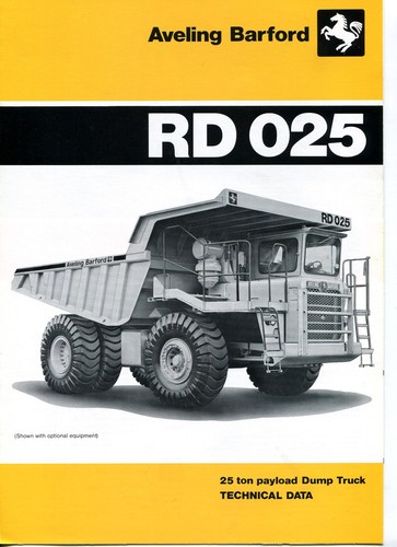 Aveling barford rd025 - aveling,